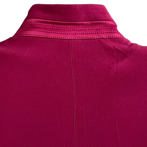 ZADIG & VOLTAIRE Blazer Women’s SZ Large
Volly Satin Trim Open Front in Pink - Picture 7 of 10